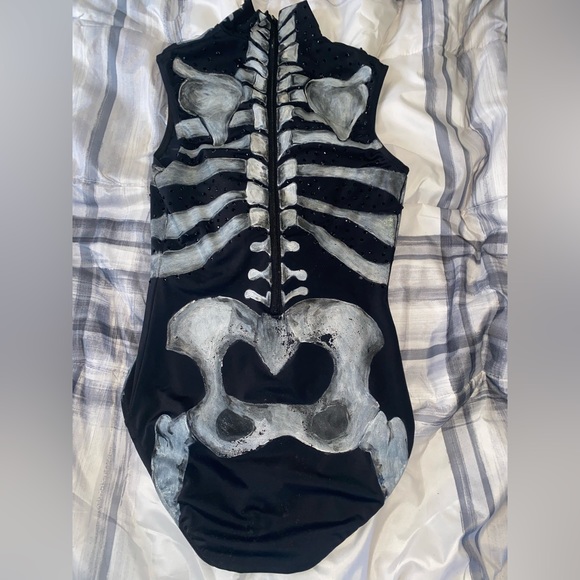 Semi-Custom spine costume acro dance costume balera LC - Picture 1 of 3